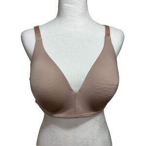 SOMA Vanishing 360 Wireless Bra 40B Rose Back Smoothing Seamless Edges Comfort